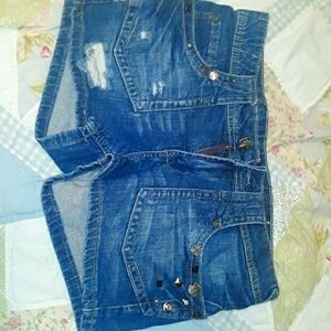 Jean shorts